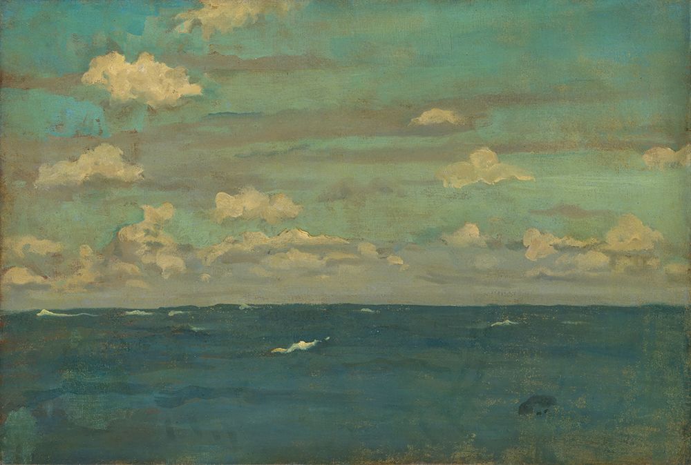 Violet and Silver, The Deep Sea 1893 art print by James McNeill Whistler for $57.95 CAD