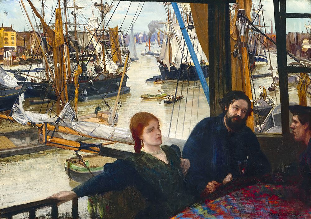 Wapping ca 1860 art print by James McNeill Whistler for $57.95 CAD