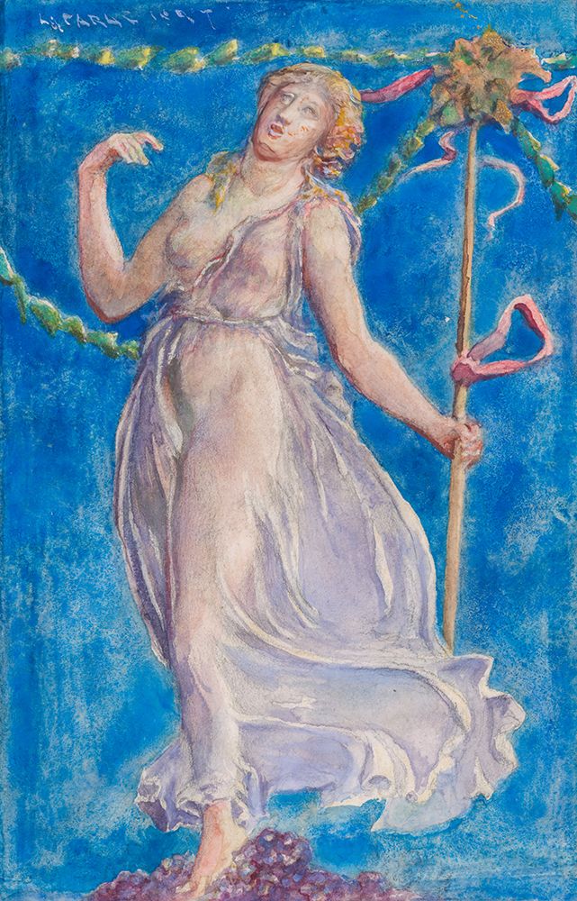 A Bacchante 1897 art print by John La Farge for $57.95 CAD