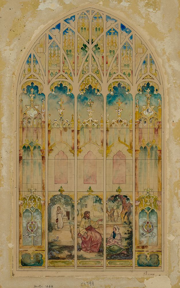 Chapel Window ca 1900 art print by John La Farge for $57.95 CAD