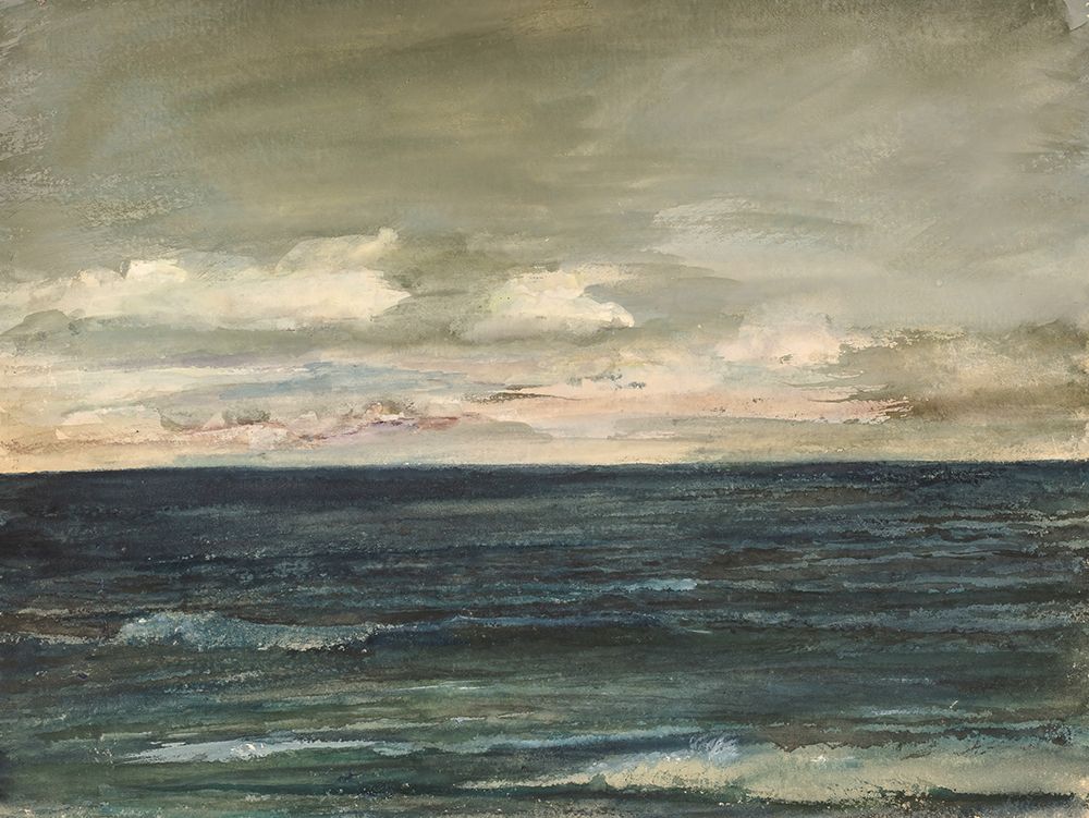 Lesson Study on Jersey Coast 1881 art print by John La Farge for $57.95 CAD