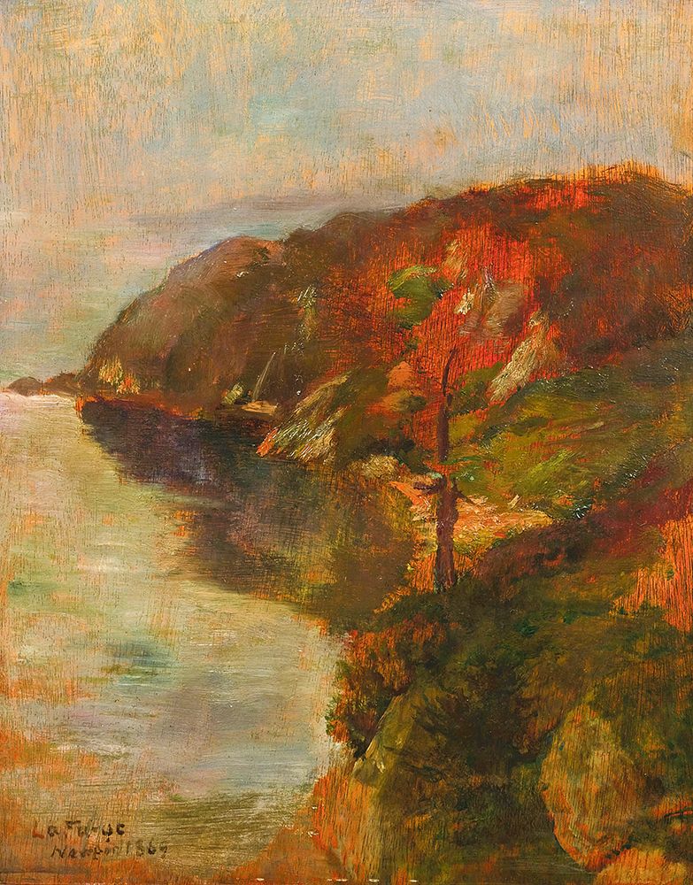 Study of Fog Effect, Brentons Cove 1869 art print by John La Farge for $57.95 CAD