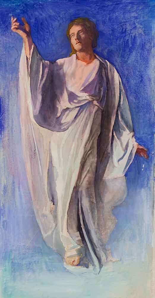 The Resurrection of Christ ca 1902 art print by John La Farge for $57.95 CAD