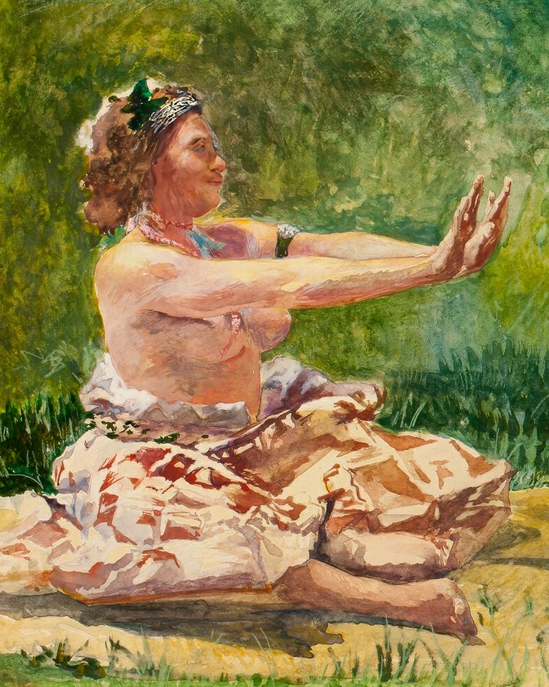 Siva Dance 1890 I art print by John La Farge for $57.95 CAD