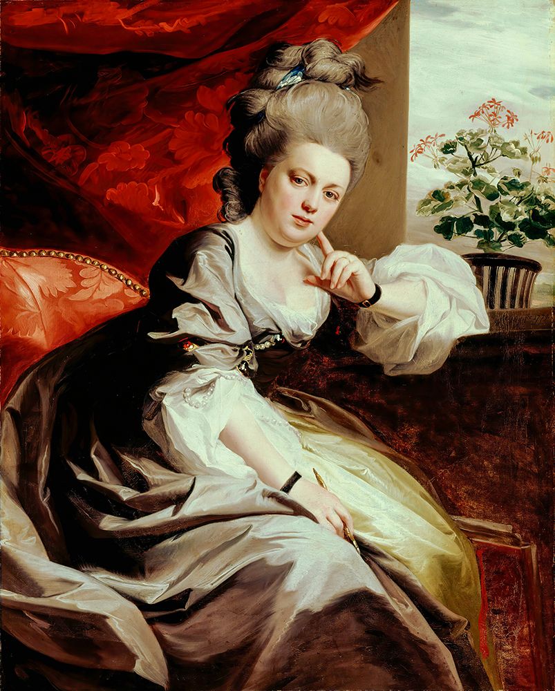 Mrs Clark Gayton 1779 art print by John Singleton Copley for $57.95 CAD