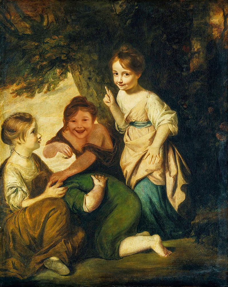 Crying Forfeits ca 1770 art print by Joshua Reynolds for $57.95 CAD
