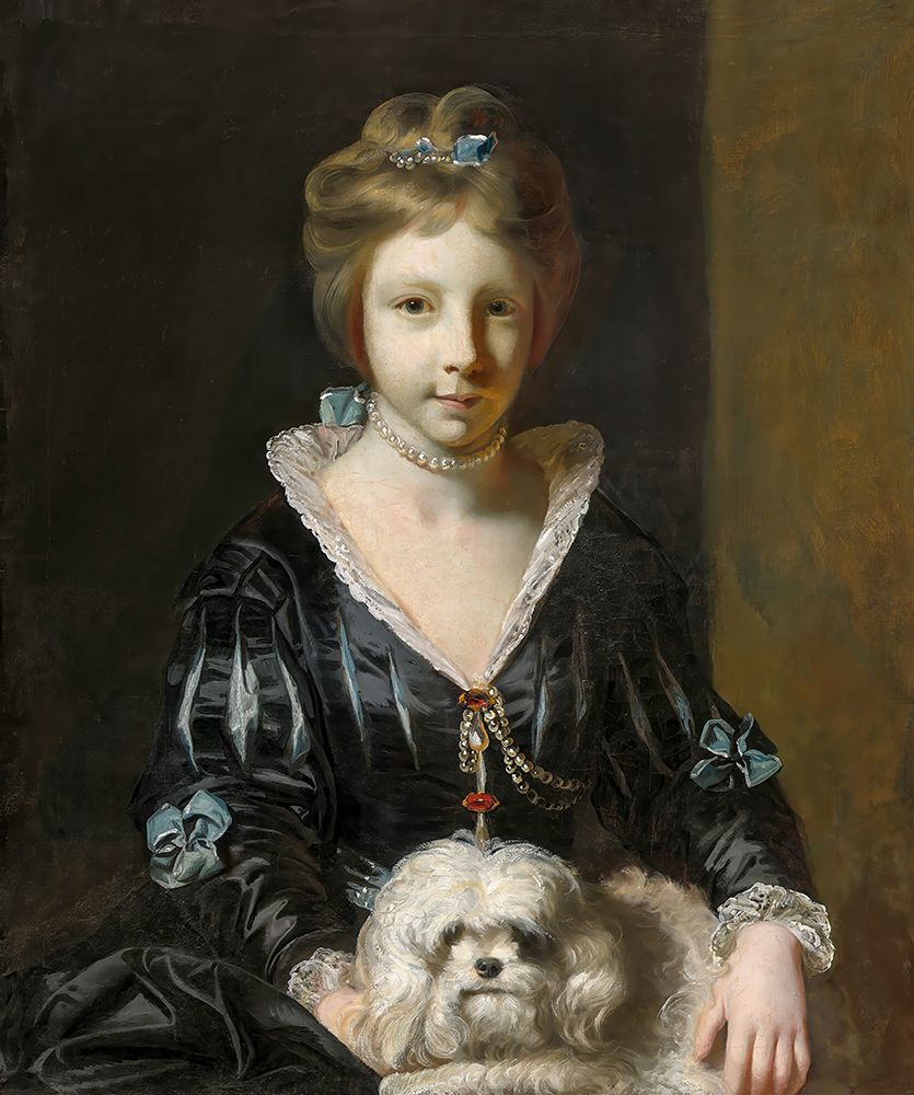 Miss Beatrix Lister 1765 art print by Joshua Reynolds for $57.95 CAD