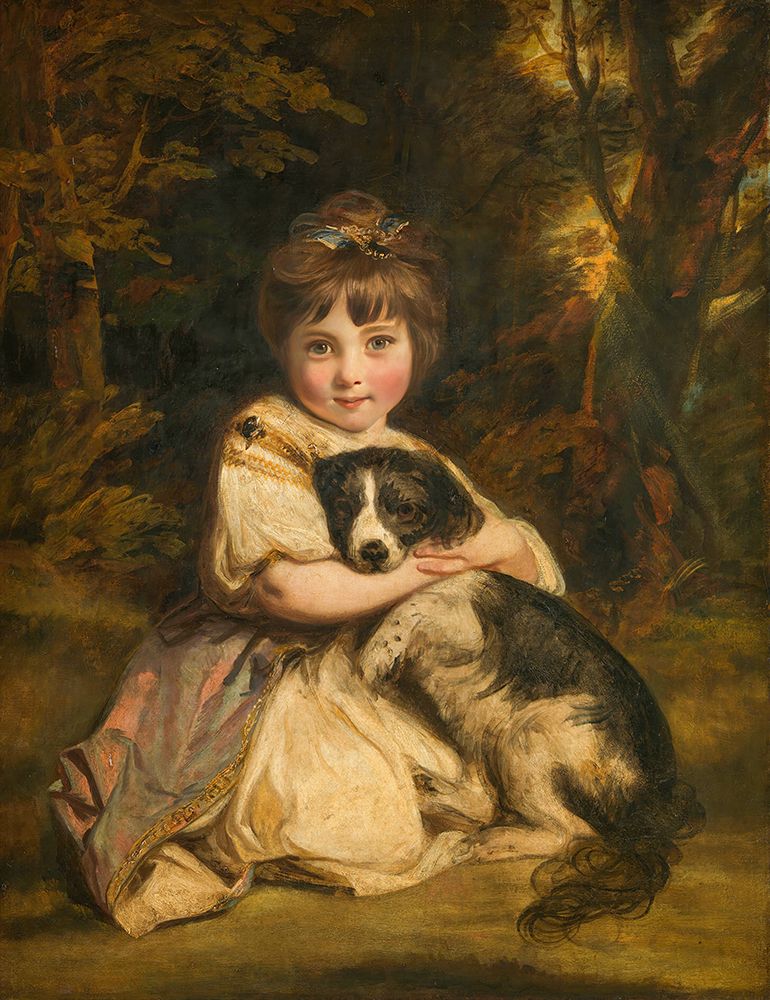 Miss Jane Bowles ca 1775 art print by Joshua Reynolds for $57.95 CAD