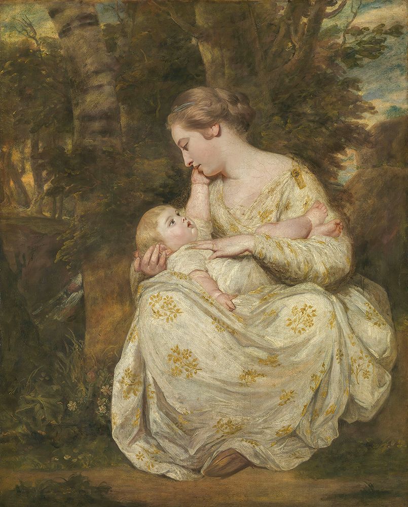 Mrs Susanna Hoare and Child 1763 art print by Joshua Reynolds for $57.95 CAD