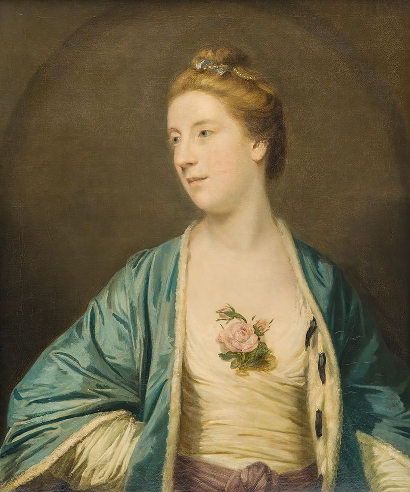 Mrs Chalmers ca 1755 art print by Joshua Reynolds for $57.95 CAD
