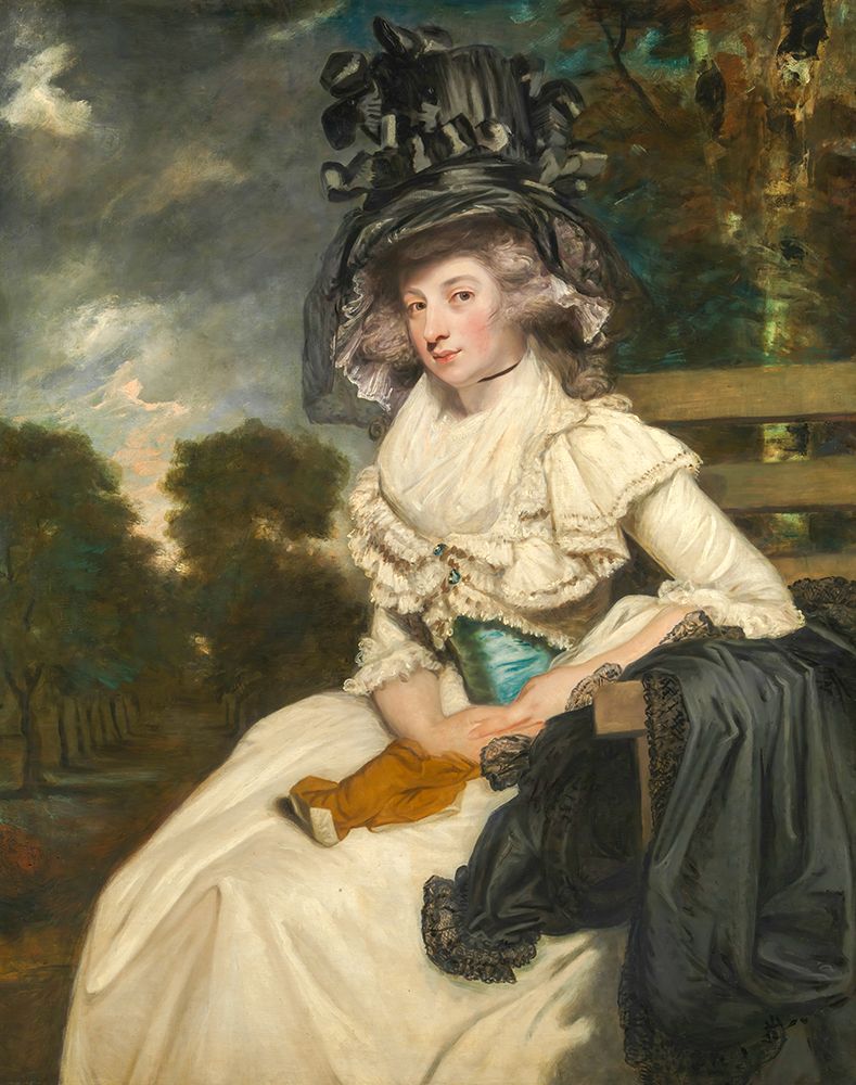 Mrs Lewis Thomas Watson, Mary Elizabeth Milles 1789 art print by Joshua Reynolds for $57.95 CAD
