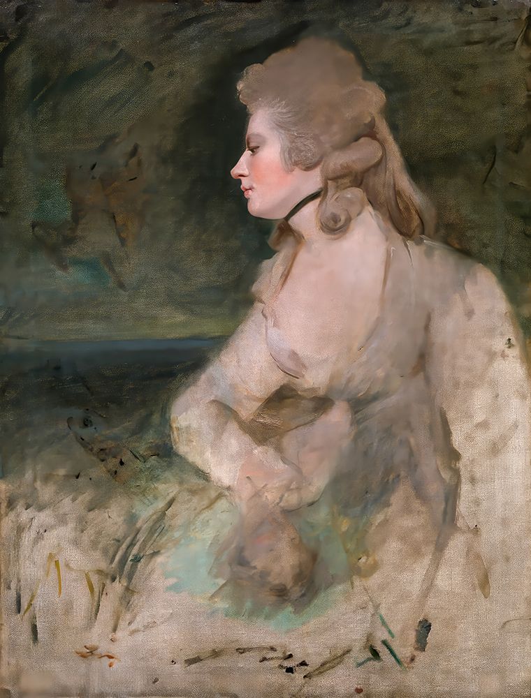 Mrs Robinson ca 1784 art print by Joshua Reynolds for $57.95 CAD