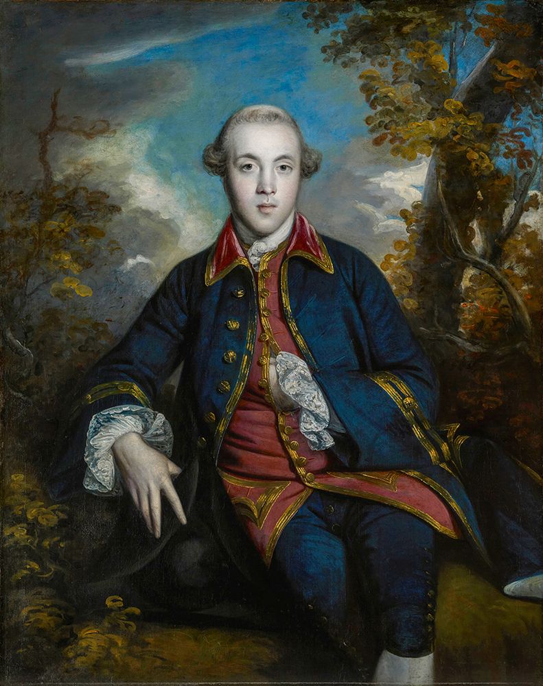 Portrait of Charles Brandling 1760 art print by Joshua Reynolds for $57.95 CAD