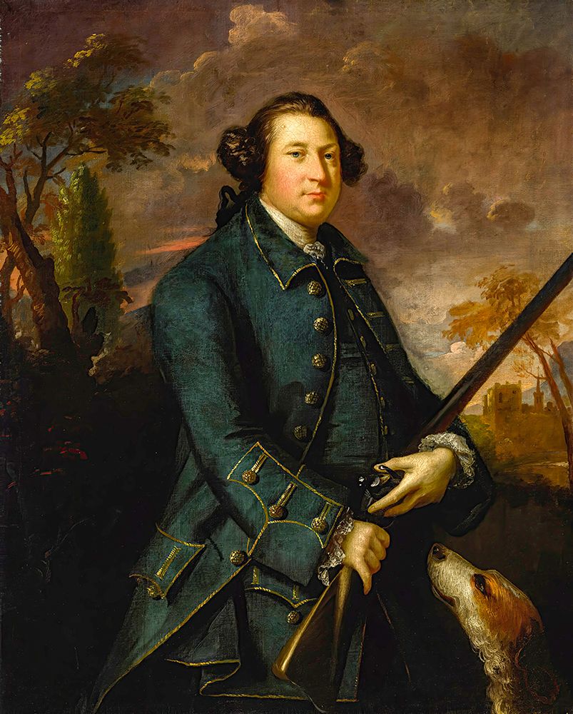 Portrait Of Clotworthy Skeffington, 1st Earl Of Massereene art print by Joshua Reynolds for $57.95 CAD
