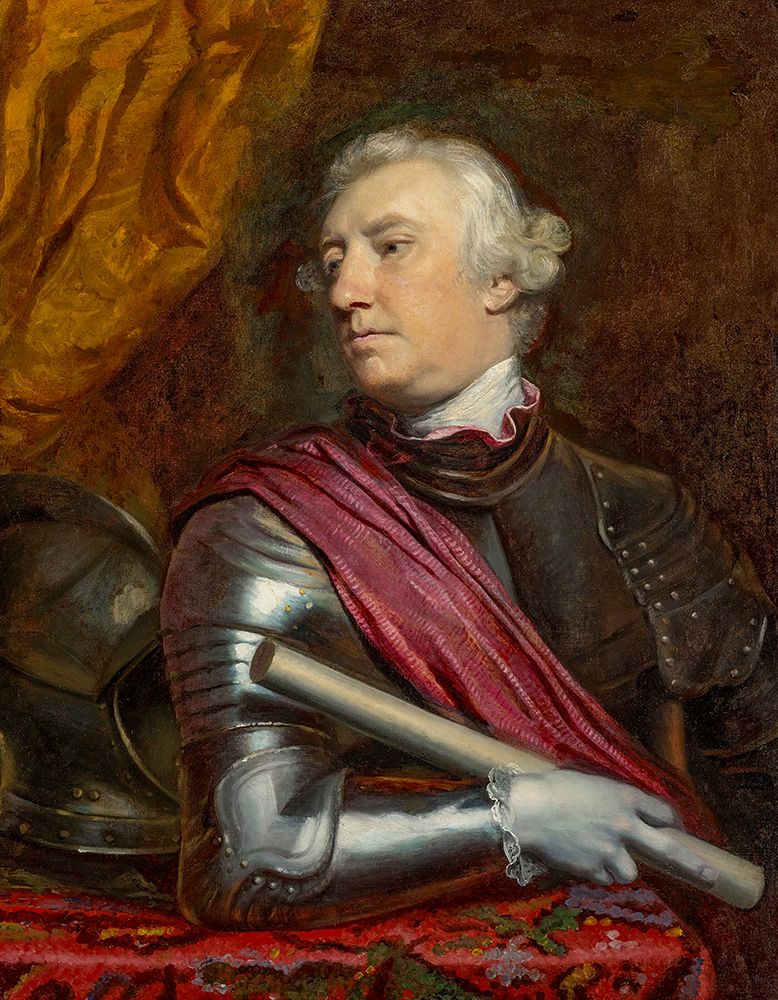Portrait of George Townshend, 1st Marquess Townshend art print by Joshua Reynolds for $57.95 CAD