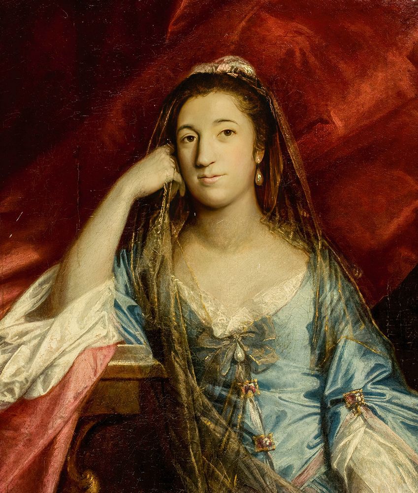 Portrait of Lady Fortescue, Anne Campbell ca 1759 art print by Joshua Reynolds for $57.95 CAD