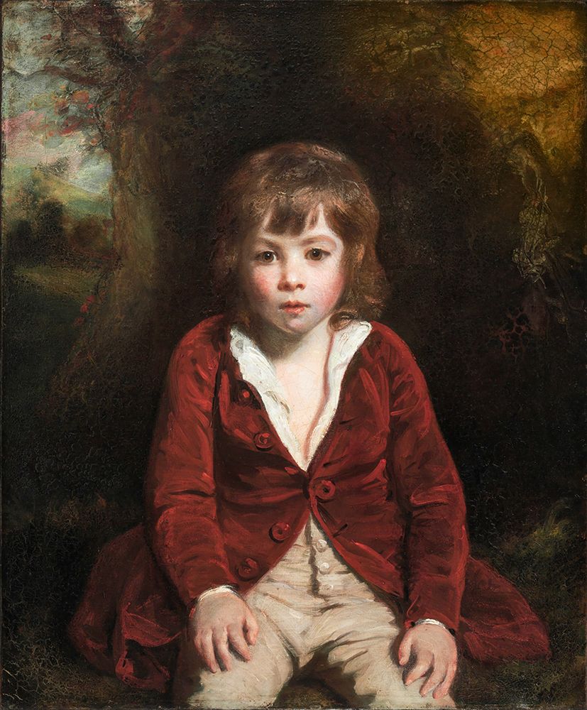 Portrait of Master Bunbury art print by Joshua Reynolds for $57.95 CAD