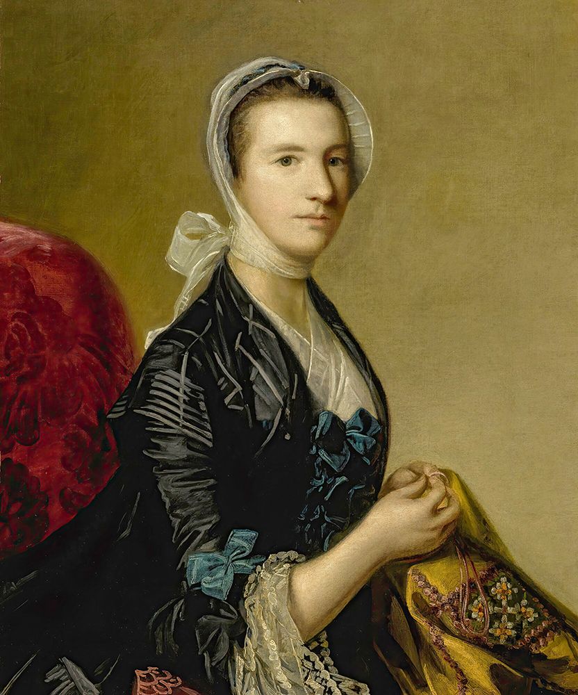 Portrait Of Mrs Jubb art print by Joshua Reynolds for $57.95 CAD