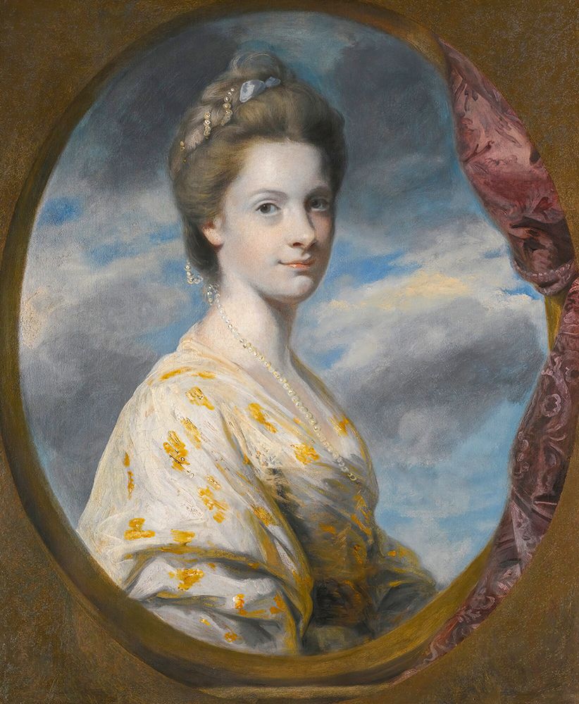 Portrait Of Sophia, Mrs Edward Southwell, Later Lady De Clifford art print by Joshua Reynolds for $57.95 CAD