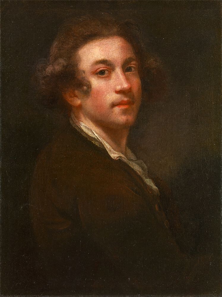 Self-Portrait ca 1750 art print by Joshua Reynolds for $57.95 CAD