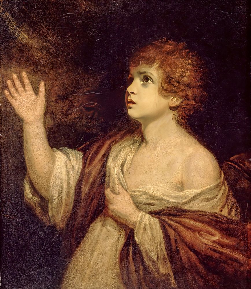 The Calling of Samuel art print by Joshua Reynolds for $57.95 CAD