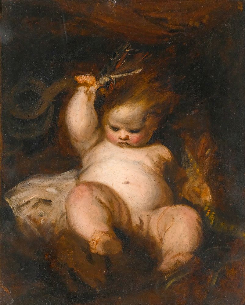 The Infant Hercules art print by Joshua Reynolds for $57.95 CAD