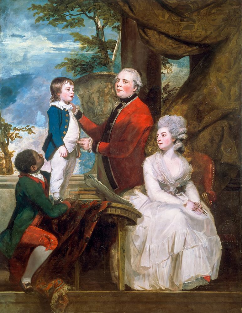 The Temple Family ca 1780 art print by Joshua Reynolds for $57.95 CAD