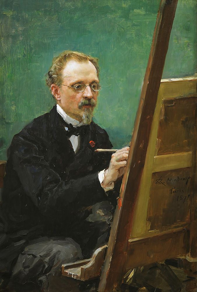 Portrait of Federico de Madrazo Painting art print by Raimundo de Madrazo y Garreta for $57.95 CAD