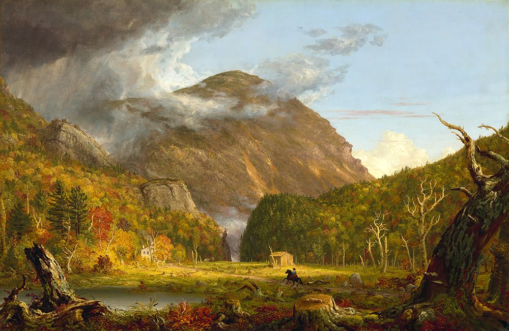 A View of the Mountain Pass Called the Notch of the White Mountains, Crawford Notch 1839 art print by Thomas Cole for $57.95 CAD