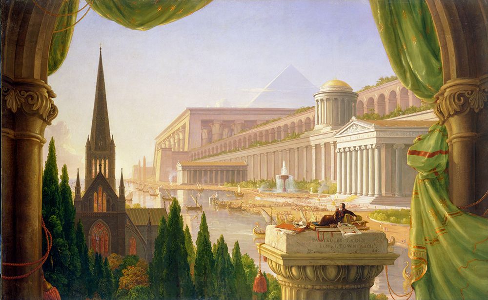 Architects Dream art print by Thomas Cole for $57.95 CAD