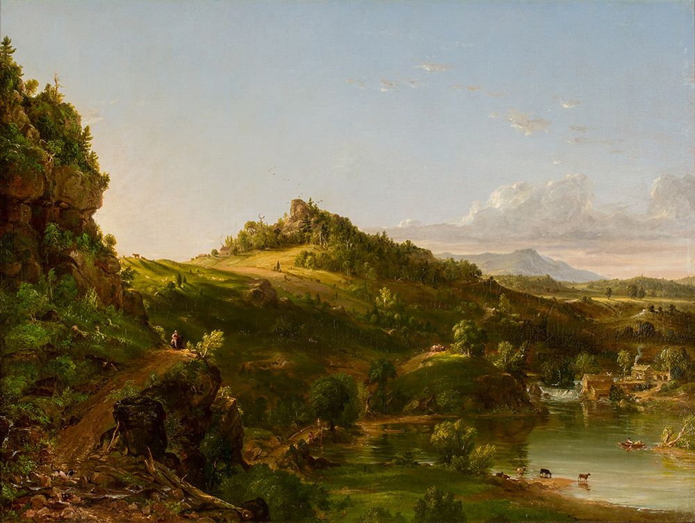 Catskill Scenery ca 1833 art print by Thomas Cole for $57.95 CAD