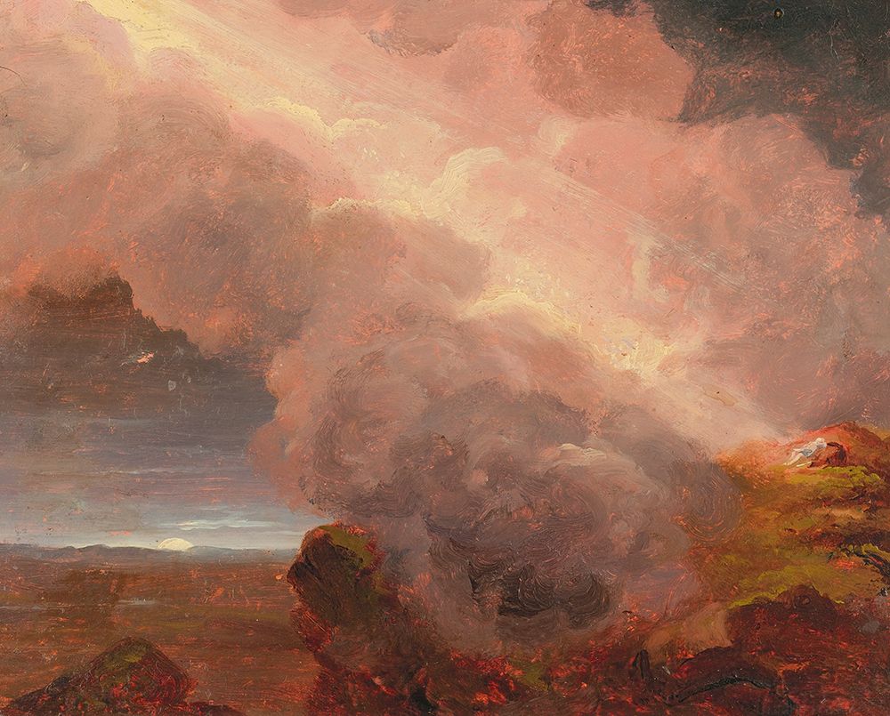 Clouds On The Mountaintop art print by Thomas Cole for $57.95 CAD
