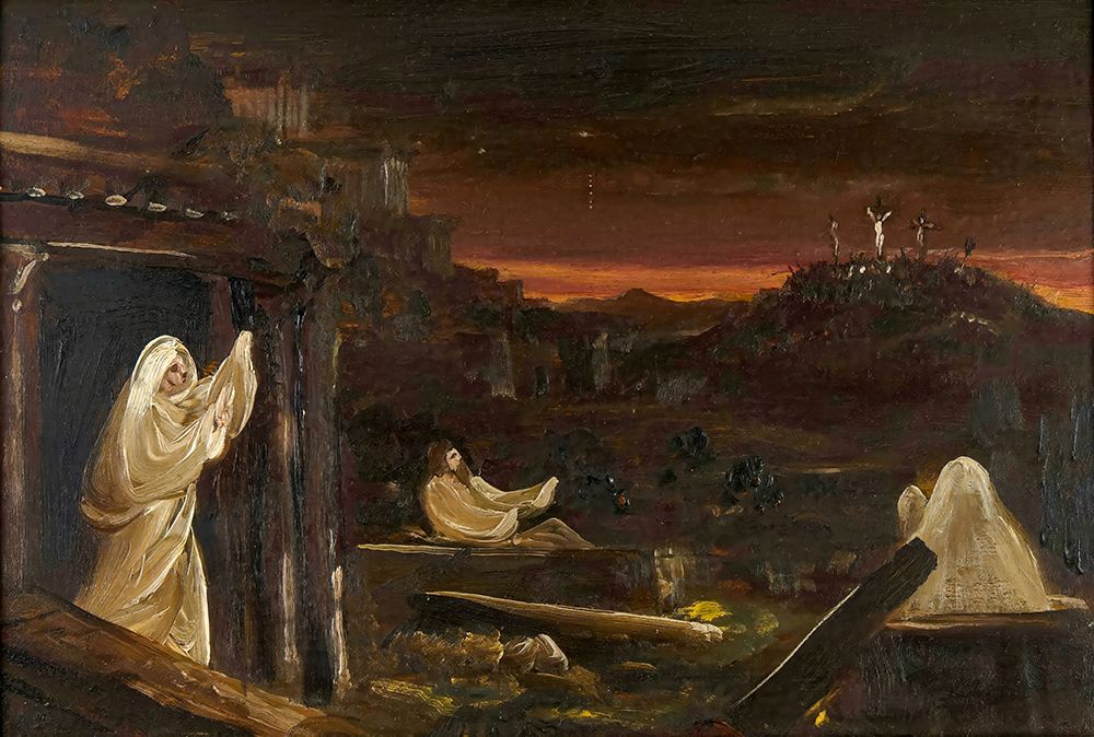 Dead Rising from Tombs art print by Thomas Cole for $57.95 CAD