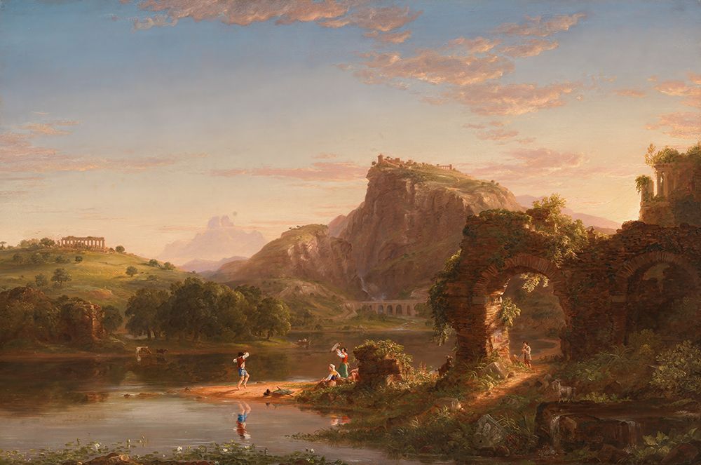 The Allegro 1845 art print by Thomas Cole for $57.95 CAD