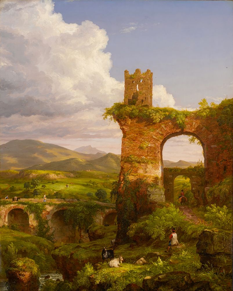 The Arch of Nero art print by Thomas Cole for $57.95 CAD