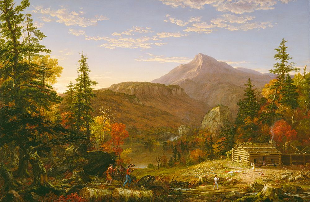 The Hunters Return 1869 art print by Thomas Cole for $57.95 CAD