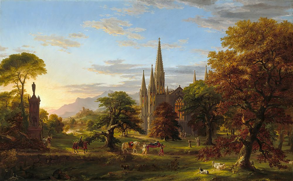 The Return 1837 art print by Thomas Cole for $57.95 CAD