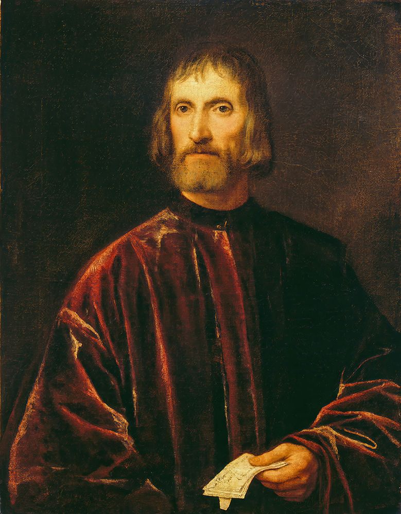 Andrea dei Franceschi ca 1532 art print by Titian for $57.95 CAD