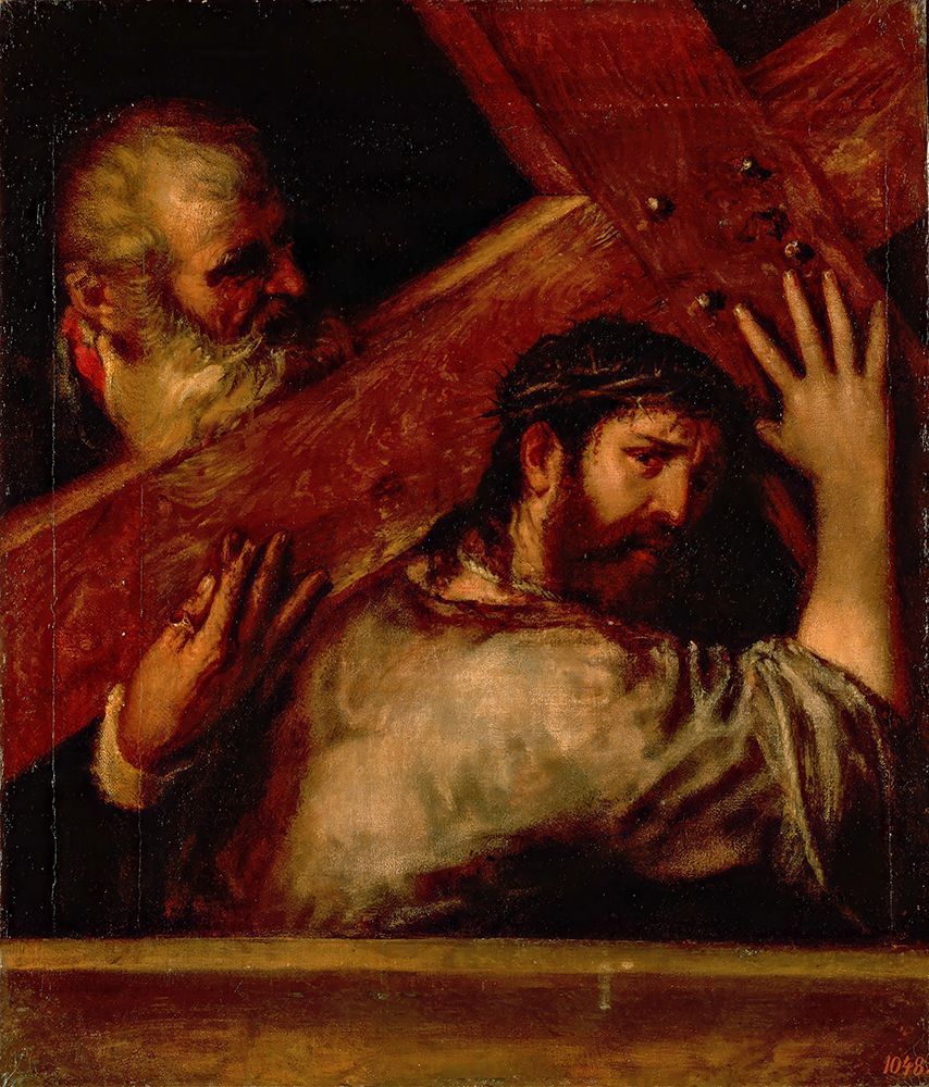 Carrying of the Cross 1565 art print by Titian for $57.95 CAD