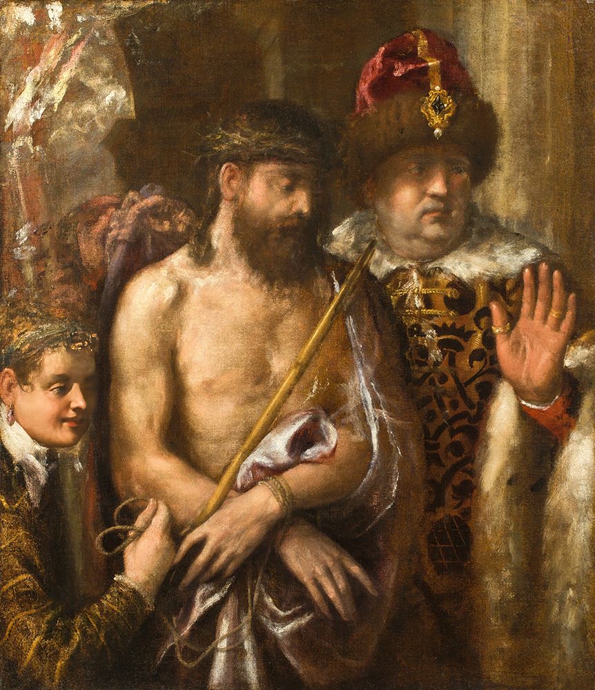 Christ Shown to the People, Ecce Homo ca 1570 art print by Titian for $57.95 CAD