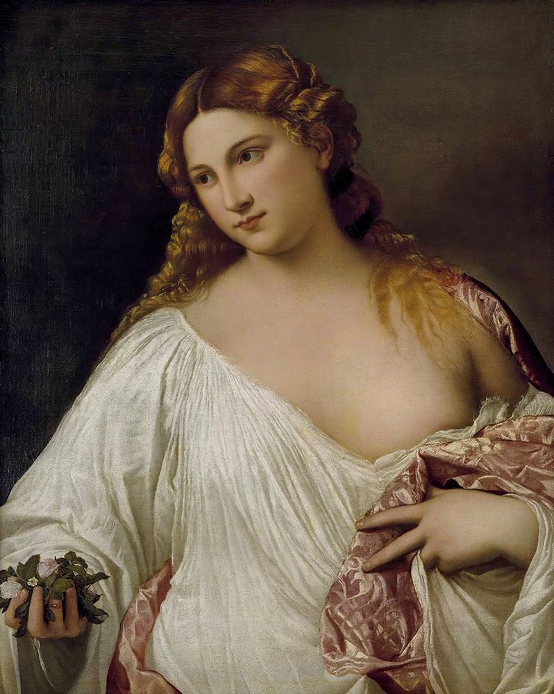 Flora 1517 art print by Titian for $57.95 CAD