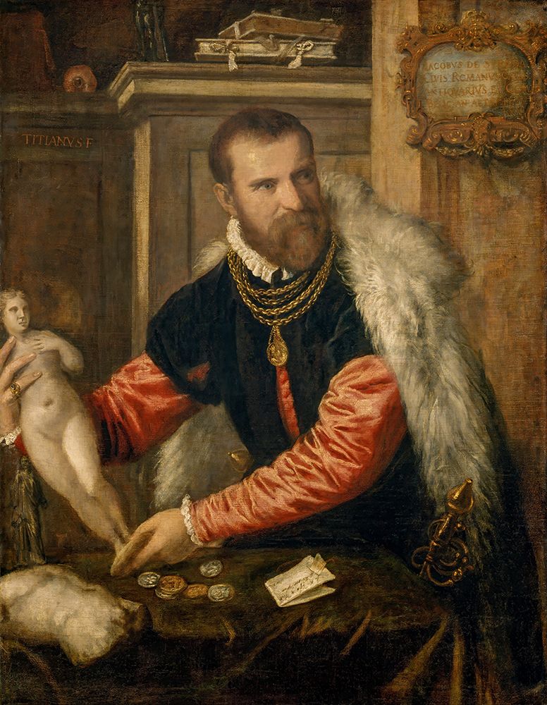 Jacopo Strada 16th Century art print by Titian for $57.95 CAD