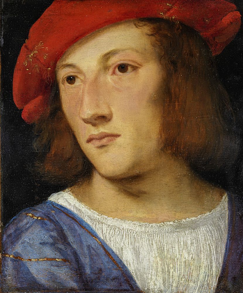 Portrait of a Young Man ca 1510 art print by Titian for $57.95 CAD