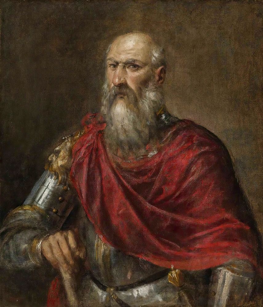 Portrait of An Admiral, Probably Francesco Duodo 16th Century art print by Titian for $57.95 CAD