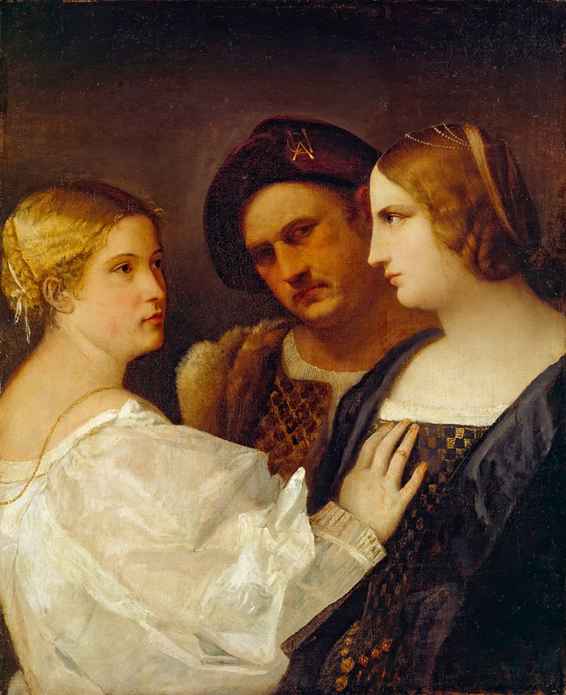 The Appeal 16th century art print by Titian for $57.95 CAD