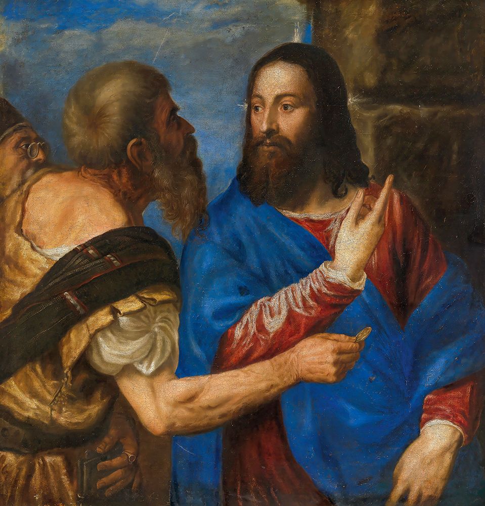 The Tribute Money ca 1485 art print by Titian for $57.95 CAD