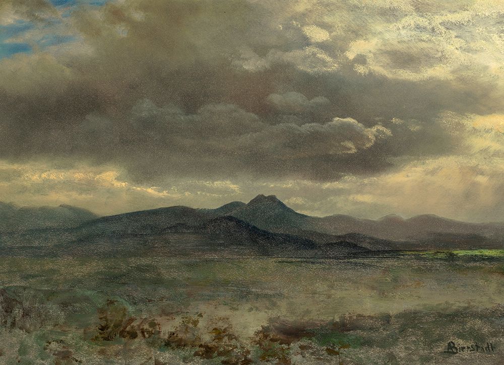 Cloud Study in San Francisco 1873 art print by Albert Bierstadt for $57.95 CAD