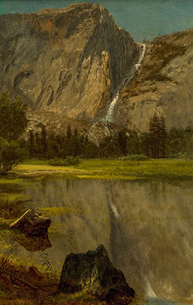 Hetch Hetchy Falls, California art print by Albert Bierstadt for $57.95 CAD