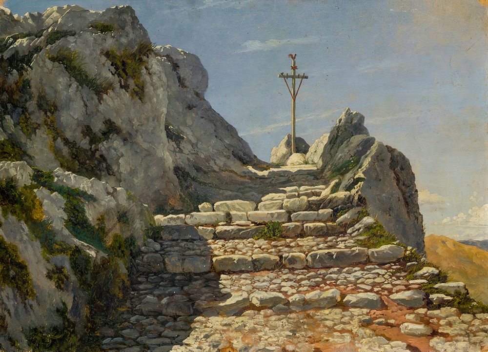 Landscape art print by Albert Bierstadt for $57.95 CAD
