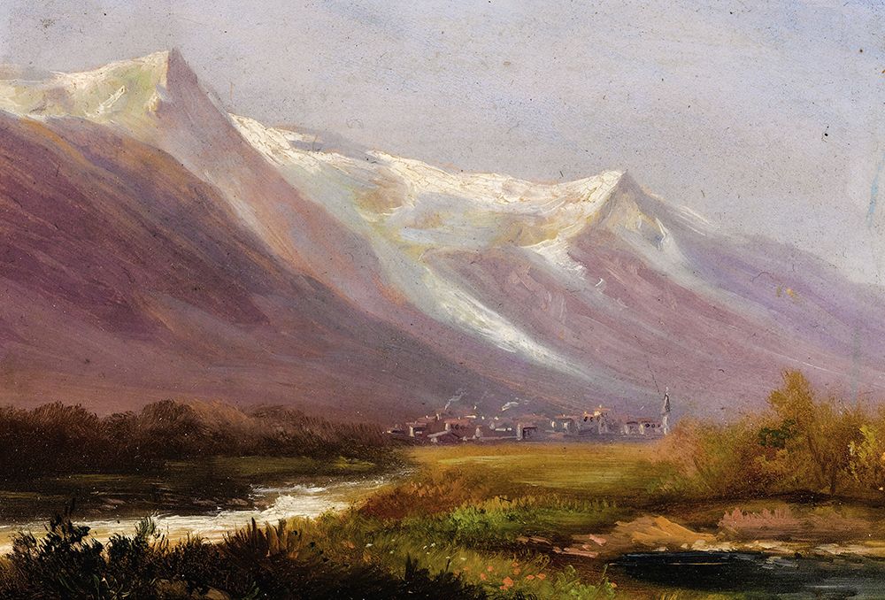 Study of Mountains-Rough art print by Albert Bierstadt for $57.95 CAD